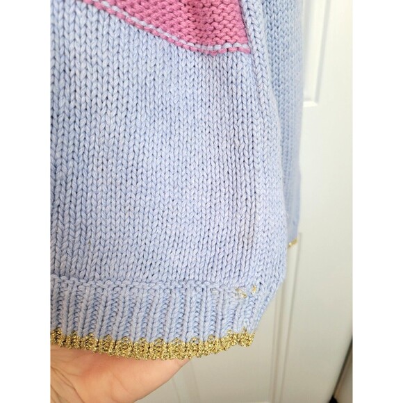 NWT Vintage Deadstock All Points by Reference Point Knit Sweater Size L - Picture 8 of 9